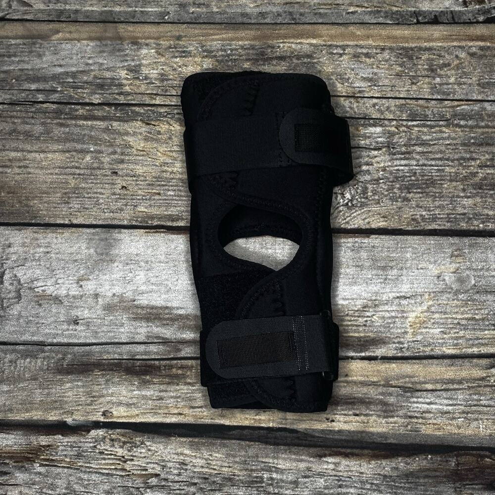 Kool Flex Wrap Around Knee Mate Brace w/ Hinges Size Small (VAKC64-PC) Black